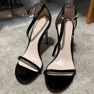 Stuart Weitzman Nudistsong Strap Sandal Heels